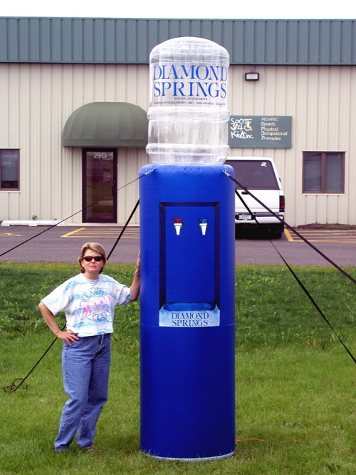 Miscellaneous Inflatables 12' diamond springs water cooler